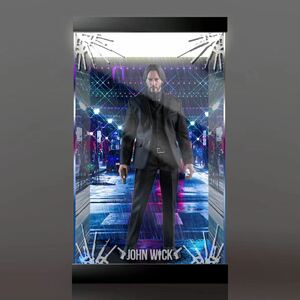 hottoys hot игрушки Movie master-piece John *wik коричневый pta-2 * специальный * фигурка кейс LED освещение экспонирование витрина 