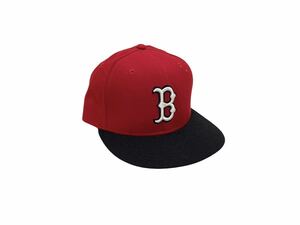 新品 90s USA製 BOSTON RED SOX NEW ERA CAP ビンテージ NLB ボストン レッドソックス メジャーリーグ ベースボール キャップ ニューエラ