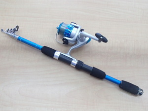 #46239 メーカー不明 FISHING STARTER SET 180 SABIKI ver. フィッシングスターターセット180 サビキ 釣り竿 リールセット 中古現状品