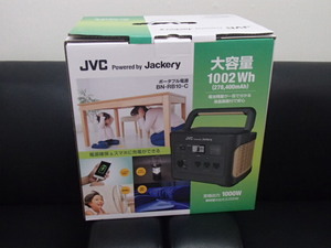 #46538【未開封】JVCケンウッド ポータブル電源 BN-RB10-C 大容量1002Wh 定格出力1000W キャンプ アウトドア 災害対策