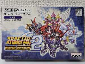 中古☆GBA スーパーロボット大戦 OG2 送料無料 箱 説明書 付き ゲームボーイアドバンス SP、DS、DS Lite スパロボ