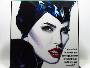 Art hand Auction [New No. 329] Pop Art Panel Maleficent Movie, artwork, painting, portrait