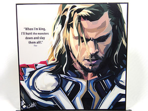 [ new goods No 33] pop art panel mighty -so- Avengers 