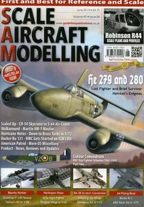 B スケールエアクラフトモデリング 2019/6 ロビンソン R-44, タミヤ F-14D