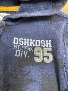お値下げ　送料無料　OshKosh B'gosh オシュコシュ ビゴッシュ ジップパーカー 80cm