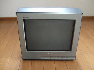 【中古】SONY　ソニー　ブラウン管１４型テレビ　2001年式　KV-14MF1　完動品