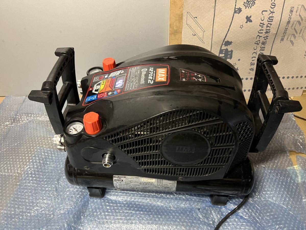 MAX マックス エアコンプレッサー 1270E2 高圧4口-