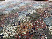トルコより8000枚以上の絨毯を日本にお届け！素敵な手織りトルコカイセリ絨毯艶々細かい織ヘレケみたいな上質手織り絨毯お部屋が素敵に！_画像5