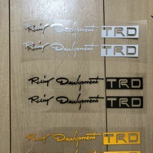TRD ステッカー トヨタ ドアミラーステッカー ドレスアップの画像5
