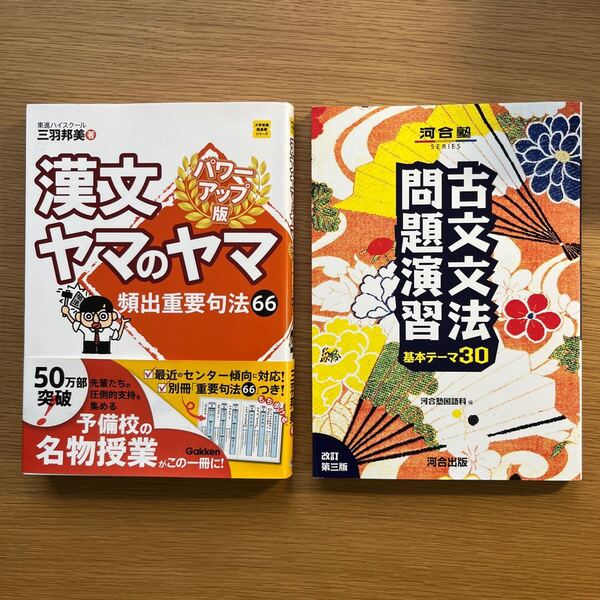 漢文のヤマのヤマ/学研　古文文法問題演習 基本テーマ30/河合塾
