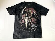 USA古着 THE MOUNTAIN 特大グラフィックプリント Tシャツ 2000年代 USA製 2枚セット ザ マウンテン ビンテージ XLサイズ ビッグサイズ_画像2