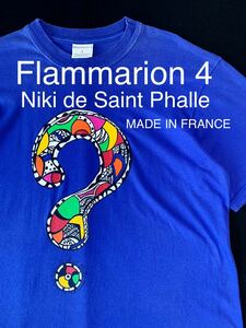 希少 レア 95年 Flammarion 4 Niki de Saint Phalle フラマリオン4 ニキ ド サン ファル グラフィックTシャツ フランス製 Lサイズ