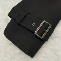 ③【希少・Lサイズ】美品 BURBERRY BLACK LABEL トレンチコート バーバリーブラックレーベル ノバチェック アウター ブルゾン ジャケット_画像9