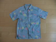 MADE IN USA COOK STREET HAWAIIAN SHIRTS SIZE SMALL アメリカ製 アロハシャツ Sサイズ_画像1