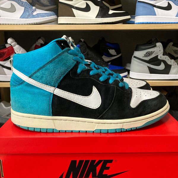 希少 NIKE SB DUNK HI PRO 28.5cm ダンク ハイ プロ SB ブルー ブラック コンソリ ヴィンテージ