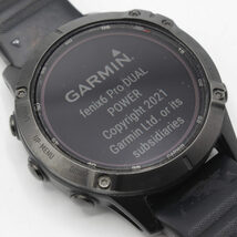 Garmin fenix 6 Pro Dual Power Slate Gray DLC/Black 010-02410-45 スマートウォッチ ガーミン 本体_画像2