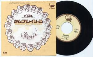 シングル☆P.F.M./セレブレイション(ワーナーManticore,P-1263M,￥500,'73)☆PREMIATA FORNERIA MARCONI