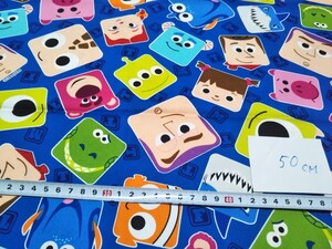 トイストーリー 110*50 オックス ハンドメイド 生地 ハギレ ディズニー