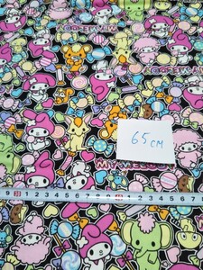 マイメロ 110*65 オックス ハンドメイド 生地 ハギレ