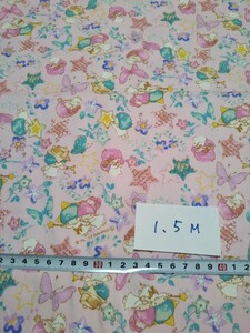 キキララ 110*150 オックス ハンドメイド 生地 ハギレ