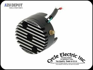 Cycle Electtric 65A generator for end cover regulator Harley 