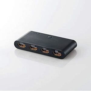 エレコム HDMI切替器 3入力1出力 ブラック DH-SW31BK/E