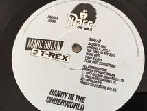 【12inch付2LP】Marc Bolan and T-REX / Dandy In The Underworld MARC ON WAX MARCL508/12MARCL508F 77年アルバム,83年リイシューUK盤_画像8