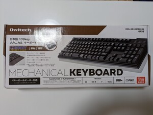 Owltech メカニカルキーボード 109フルキー 日本語キーボード