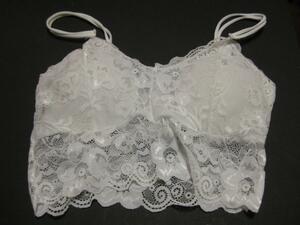 23sia lace bra top white 