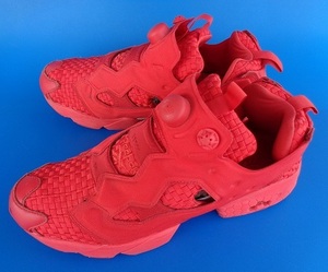 11092■Reebok INSTA PUMP FURY WOVEN リーボック インスタ ポンプフューリー ウーブン 赤 29 cm BS7907