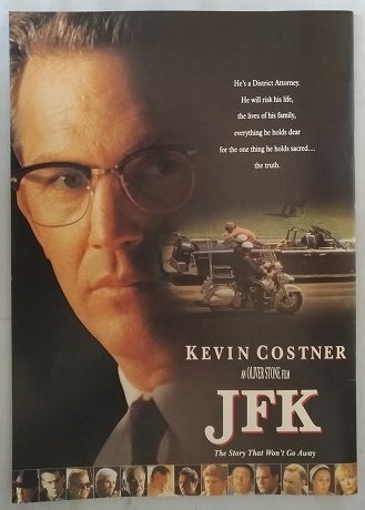 JFK　映画パンフレット　ケヴィンコスナー　オリヴァーストーン　平成4年3月　古本・即決・送料無料　管理№ 4612 CB04