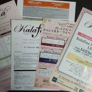 ■【送料無料】■Kalafina ライブ告知パンフレット各種 / カラフィナ Keiko hikaru wakana H-el-ical Helical