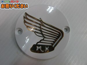 ●【155】展示品♪ホンダ モンキー★社外 カスタム ポイントカバー ホワイト×ゴールド