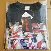 新品　ウルトラマントリガー　ウルトラヒーローズ 　長袖Tシャツ PR9164ネイビー110cm ティガ/ガイア/ダイナ_画像3