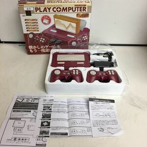 P956 PLAY COMPUTER SUPER プレイコンピュータスーパー FC互換ゲーム機/ジャンク品