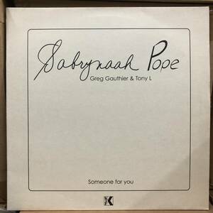 Sabrynaah Pope - Someone For You　(used)