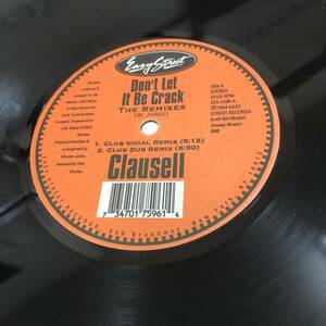 Clausell - Don't Let It Be Crack　(used)