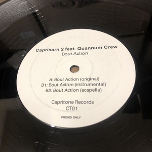 Capricorn 2 Feat. Quannum Crew - Bout Action　(A3)(hiphop)