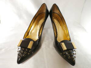 FRANCESCO SACCO* original leather pumps * Italy made *42*26* trying on only * rank N* search ....26