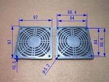 9cm ファンカバー ファンガード 安全カバー ファンフィルター 管理番号[DC0712]_画像3