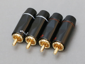  gilding RCA terminal RCA plug control number [AP0345E]