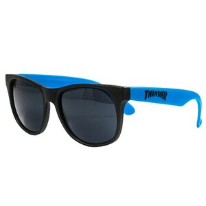 Thrasher (スラッシャー) US サングラス ビアゴーグル Logo Sunglasses Blue×Black スケボー SKATE SK8 スケートボード