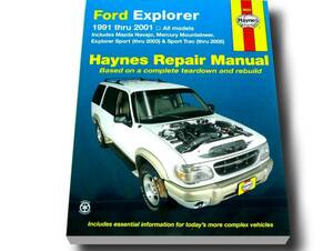  service book, maintenance manual, partition nz,Heynes, repair manual /Ford, Ford, Explorer, Explorer sport truck 