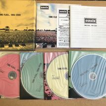 送料無料☆oasis『TIME FLIES...1994-2009』初回限定盤3CD＋DVD☆美品☆ベストアルバム☆オアシス☆267_画像3