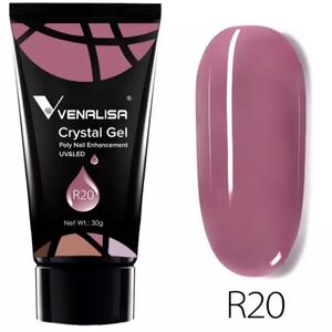 VENALISA新シリーズ☆クリスタルポリジェル 30g #R20