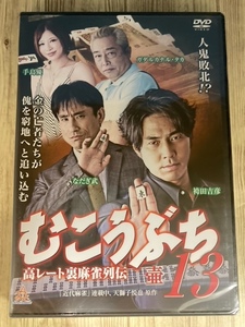 ら97-13　新品未開封DVD　むこうぶち13 出演 : 袴田吉彦, ガダルカナル・タカ, 手島優, 宮内こずえ, なだぎ武