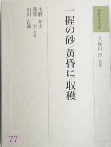 一握の砂・黄昏に・収穫 和歌文学大系７７／木股知史(著者),藤沢全(著者),山田吉郎(著者)