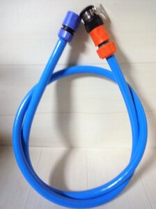 * home use water sprinkling horn scalar hose 1.9m hose reel extension for * soft type blue 491 jpy 