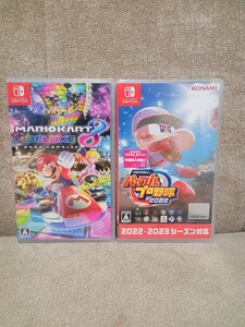 マリオカート8デラックス パワフルプロ野球 2022 新品未開封
