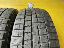 225/55R17 (97Q) 【商品番号T-1494】 2017年製 バリ山 スタッドレス 4本 ダンロップ WINTER MAXX WM01 茨城県発_画像2